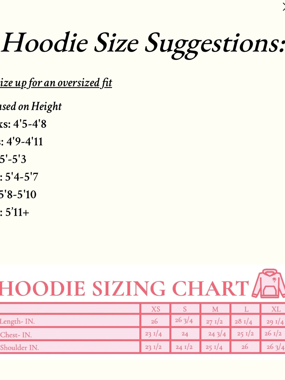 Pink Palm Puff Everything Comes in Waves PINK Hoody XXS (EUC) - Picture 8 of 9